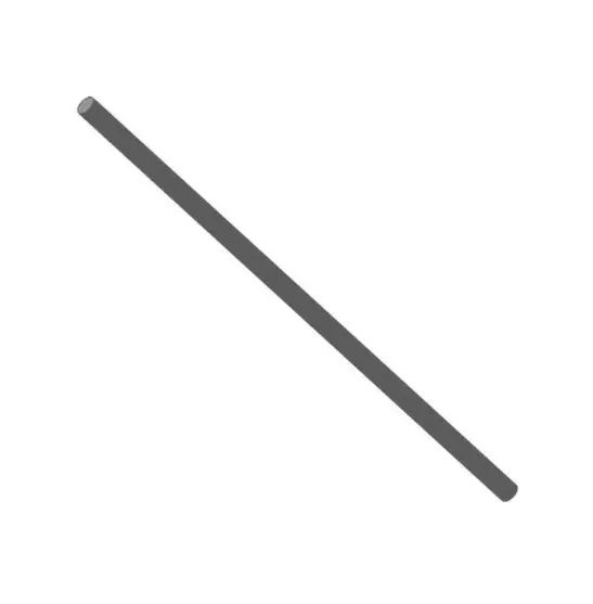 [CA011] Agitateur en Graphite Haute Température 3000°C | Baguette de Fusion des Métaux ((⌀13-L350)mm)