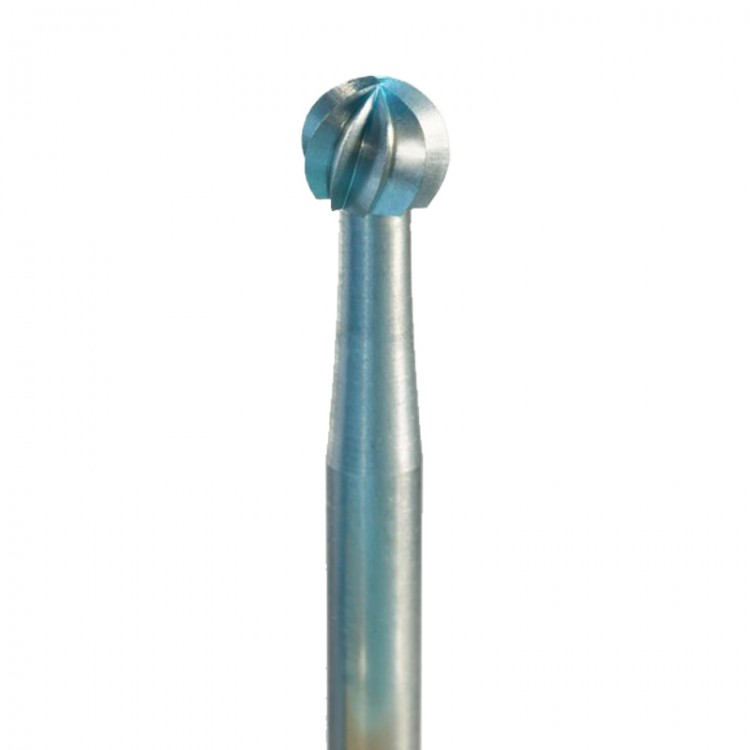 [PPR040] Fraise Boule Réf. 23 | Fraise Sphérique de Précision pour Bijouterie – Tige 2,35 mm (Ø006mm)