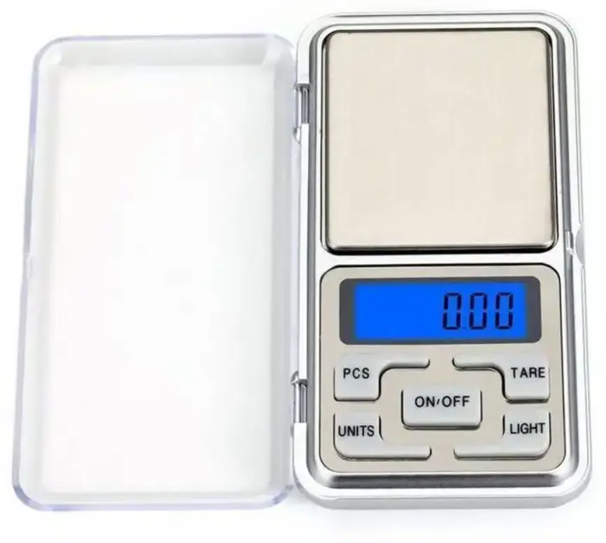 Balance de Précision de Poche 0,01 g – Gris | Haute Précision (200g)