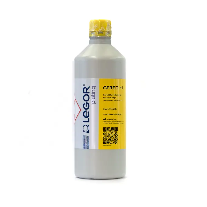 [R009] Bain d'or rose LEGOR-GFRED 0,8 g/l (prête à l'emploi)