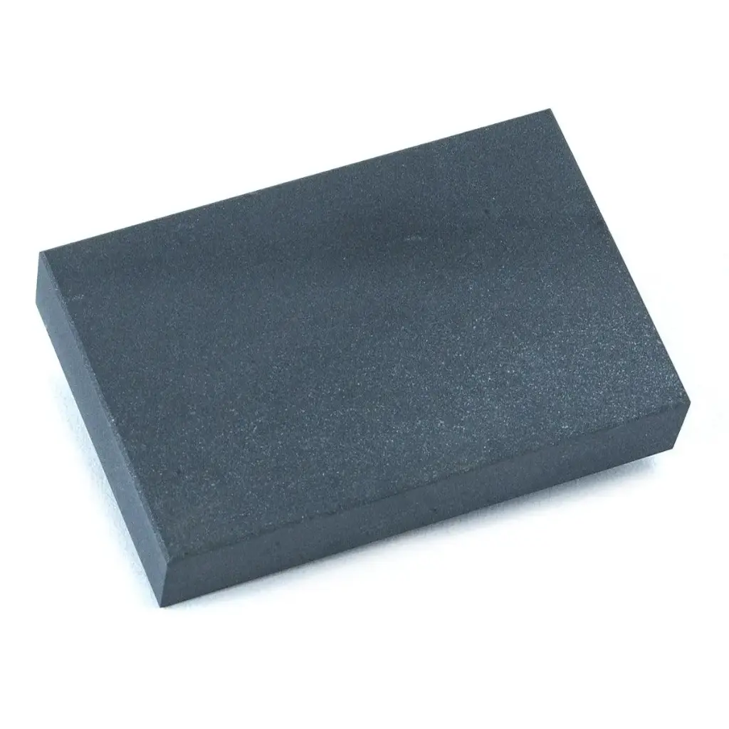 [MT014] Pierre de Touche en Jaspe Noir pour Bijoutier (60*50*10mm)