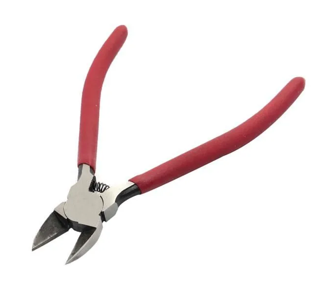 [P005] Pince Coupante CT-50 à Bouts Obliques 130 mm | Pince Bijouterie Professionnelle à Ressort