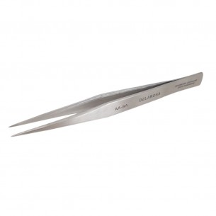 [P003] Pincette acier inoxydable, pointes droites