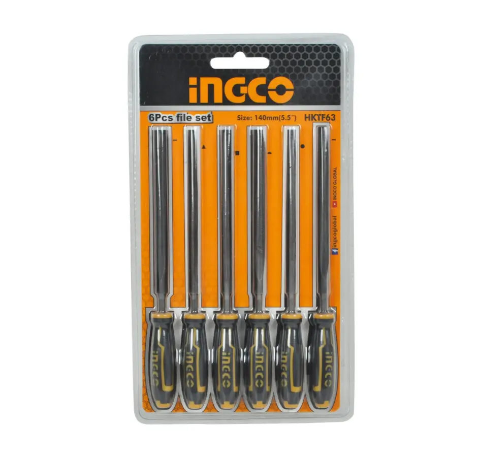 [SC001] SET de 5 Limes INGCO